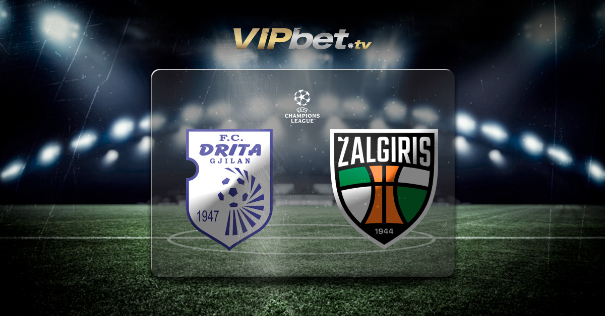 Entre los duelos de vuelta de primera ronda de clasificación de Champions League destaca el Drita vs Kauno Zalgiris, el martes 14 de julio.