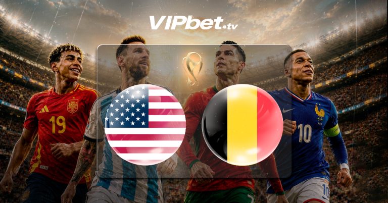 EEUU vs Bélgica pronóstico y apuestas para hoy - Octavos de final VIPbet apuestas y casino online todos los dias
