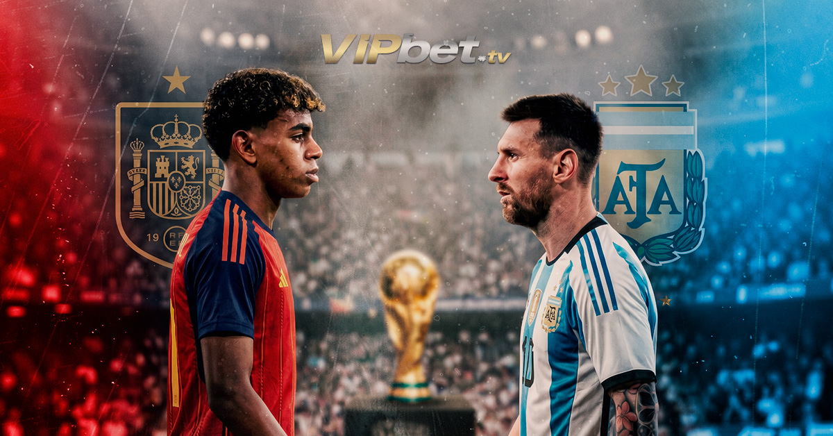 España vs Argentina pronóstico y parley recomendado Final Mundial 2026 VIPbet apuestas deportivas y casino online