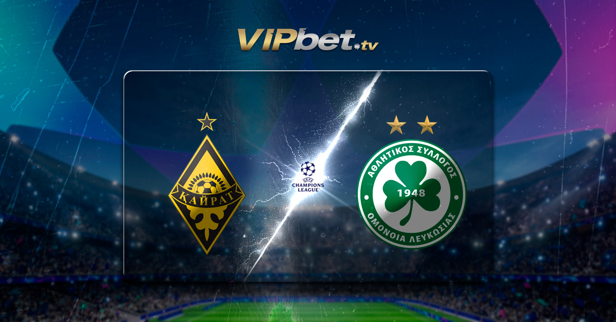 Kairat Almaty vs Omonia pronóstico y parley de hoy – Champions League VIPbet apuestas deportivas y juega en linea