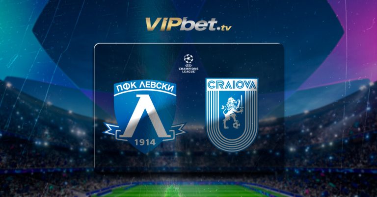 Levski Sofía vs U. Craiova pronóstico y parley para hoy Champions League apuestas deportivas y casino online