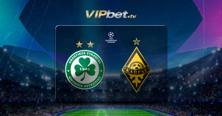 Omonia vs Kairat Almaty pronósticos y parley recomendado Champions League VIPbet apuestas deportivas y casino online