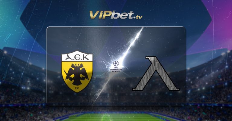 AEK Atenas vs Levski Sofía pronóstico y betbuilder 26 de agosto Playoffs Champions League apuestas deportivas VIPbet