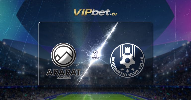 Ararat-Armenia vs Celje pronóstico y parley recomendado Champions League VIPbet apuestas deportivas y juegos en linea