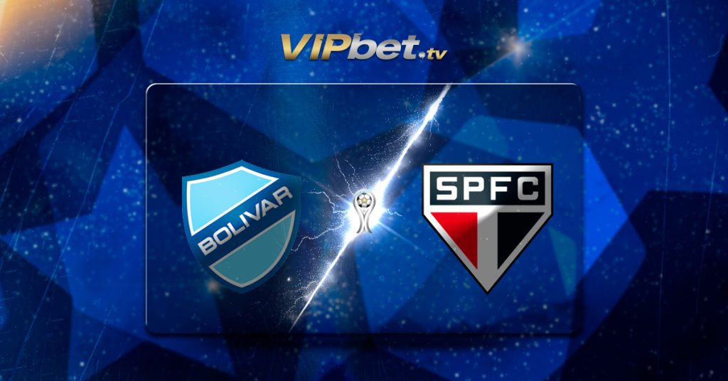 Bolívar vs Sao Paulo pronóstico y betbuilder de hoy 11 de agosto Copa Sudamericana VIPbet apuestas de fútbol y juegos en linea