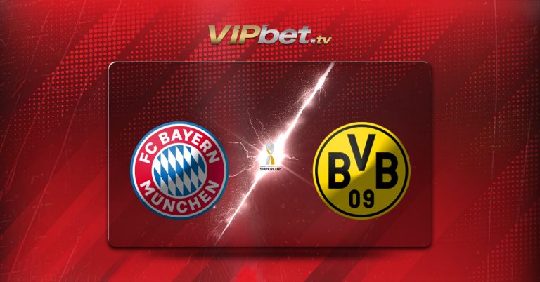Borussia Dortmund vs Bayern Múnich pronóstico 22 de agosto Supercopa de Alemania 2026 VIPbet apuestas deportivas