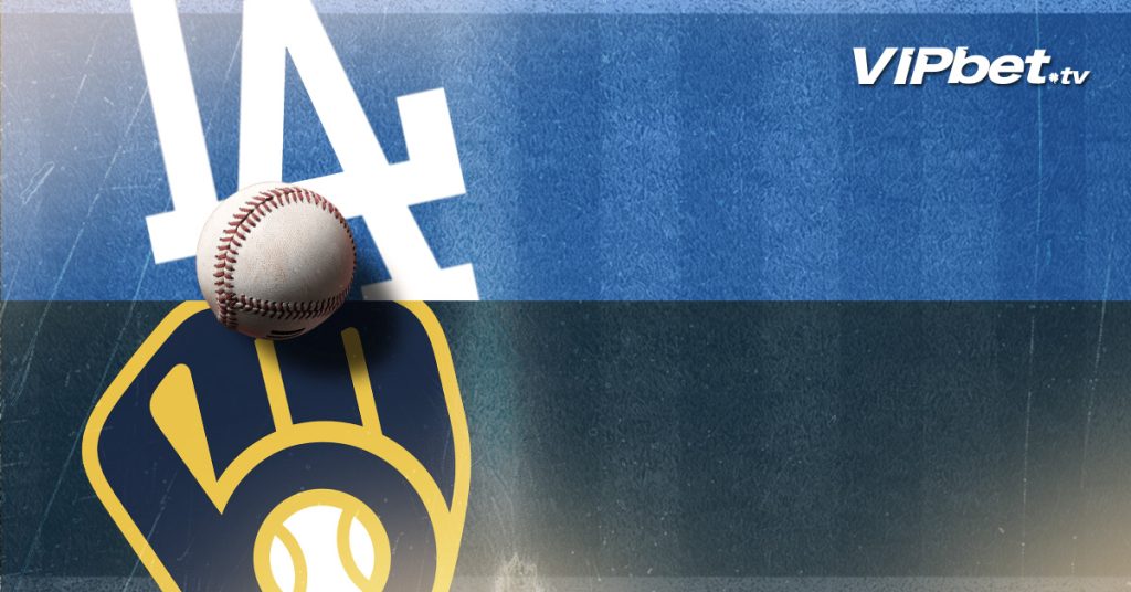 El choque Dodgers vs Brewers cierra la jornada de MLB y en VIPbet te damos el pronóstico este 13 de agosto.