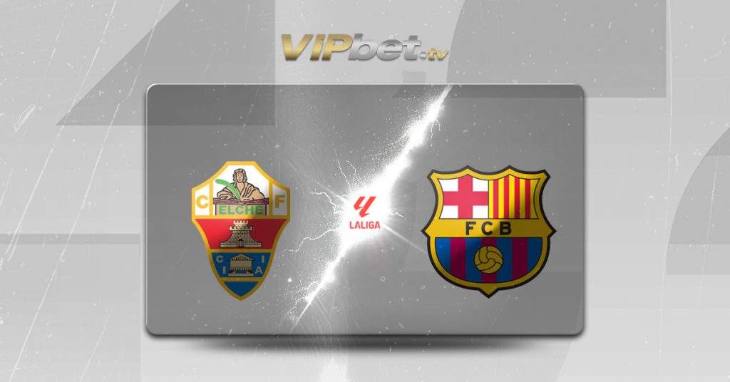 Elche vs FC Barcelona pronóstico y parley recomendado 23 de agosto LaLiga apuestas deportivas VIPbet