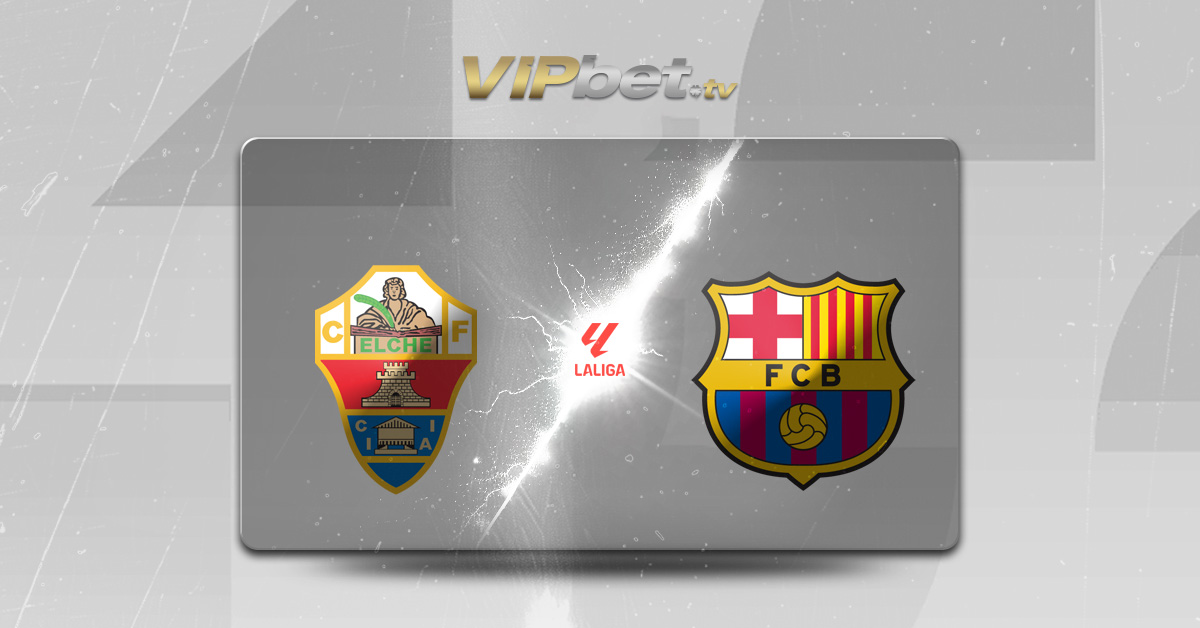 Elche vs FC Barcelona pronóstico y parley recomendado 23 de agosto LaLiga apuestas deportivas VIPbet