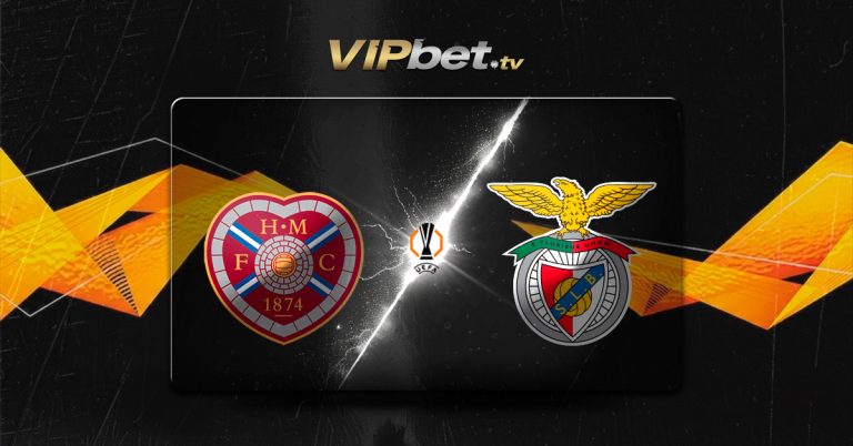 Hearts vs Benfica pronóstico y apuestas del 13 de agosto Europa League VIPbet apuestas deportivas y casino en linea