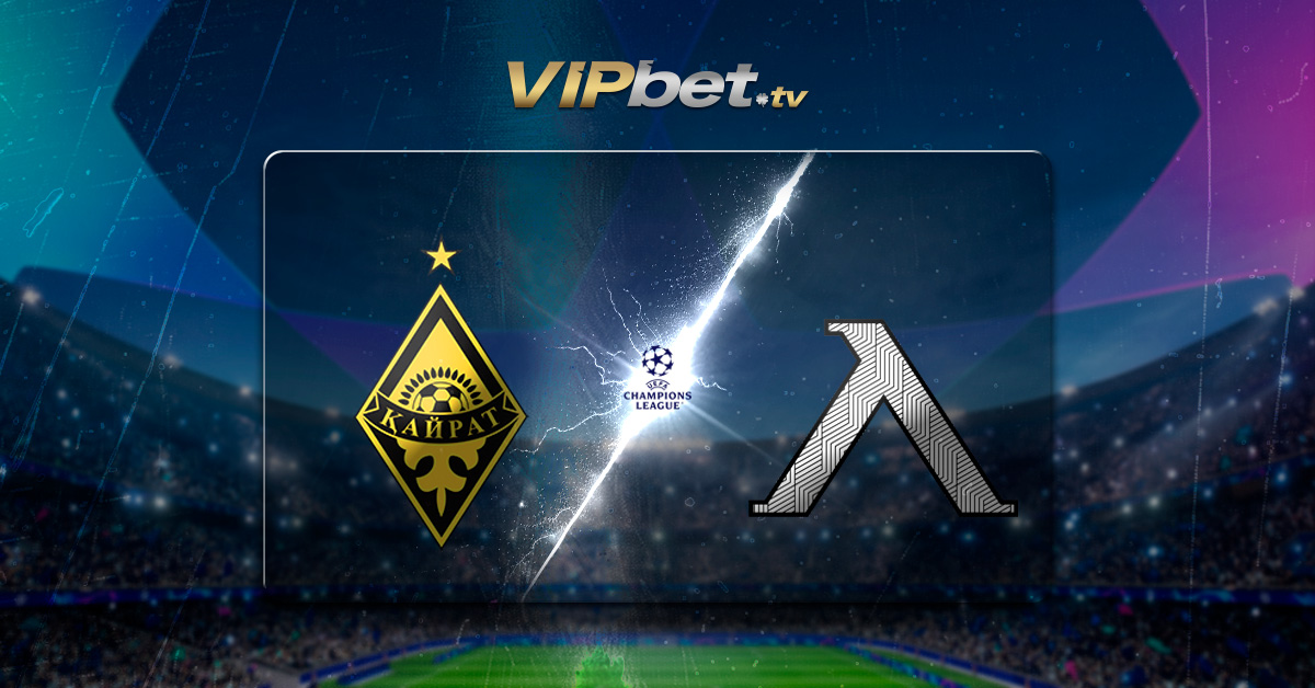 Kairat Almaty vs Levski Sofia pronóstico y apuestas del 11 de agosto Champions League VIPbet parley de futbol hoy