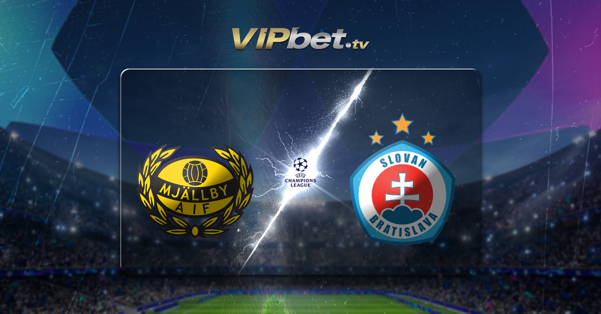 Mjallby vs Slovan Bratislava pronóstico y parley de hoy Champions League VIPbet apuestas deportivas y casino en linea