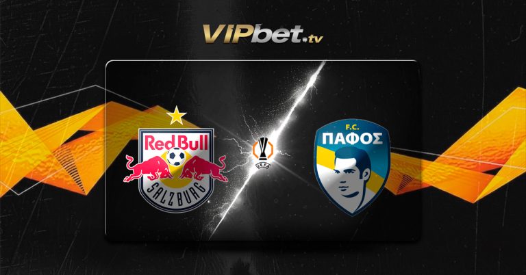 RB Salzburgo vs Pafos pronóstico y betbuilder para la Europa League VIPbet apuestas de futbol y juegos en linea