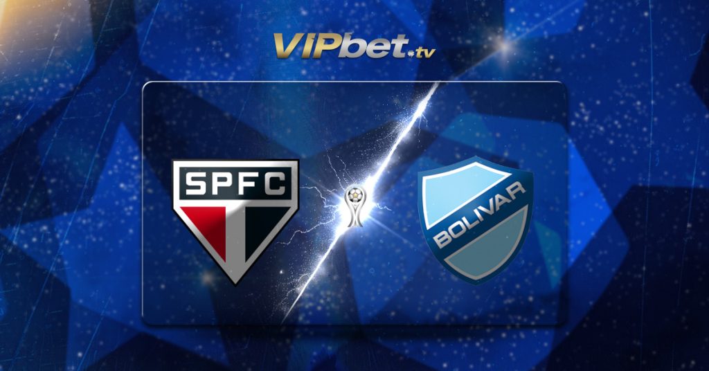 Sao Paulo vs Bolívar pronóstico y betbuilder para el 18 de agosto Copa Sudamericana VIPbet apuestas deportivas