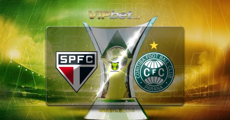 Sao Paulo vs Coritiba pronóstico y parley del 15 de agosto para el Brasileirao VIPbet apuestas y casino online