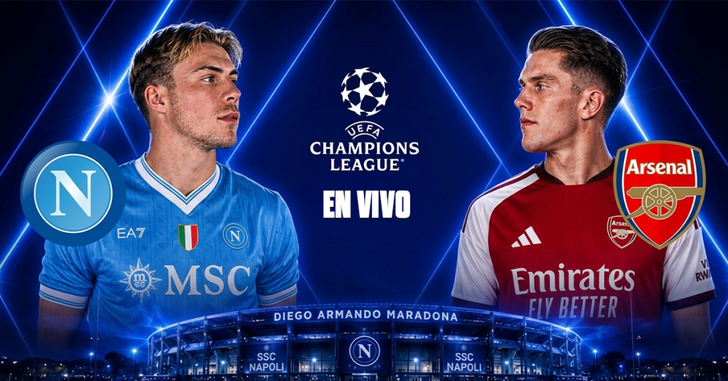 Napoli vs Arsenal en vivo 09092026 Fase de Liga Champions League apuesta en vivo VIPbet